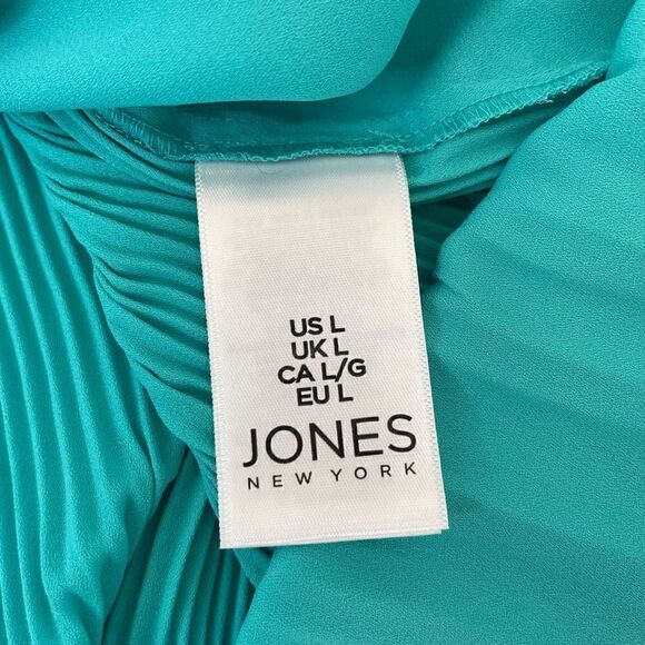 Jones| New York| Large| Career Wear| Button down| pleated back - Picture 4 of 12